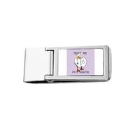 Duck Doctor Clothes - Cartera de bolsillo para estetoscopio con clip para dinero, acero inoxidable