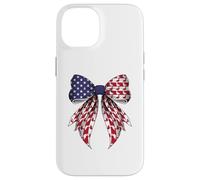 Duck Duckling Ducky 4 de julio bandera estadounidense patriótica Carcasa para iPhone 14