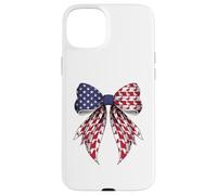 Duck Duckling Ducky 4 de julio bandera estadounidense patriótica Carcasa para iPhone 15 Plus