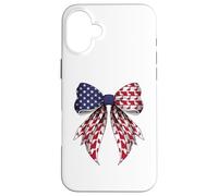 Duck Duckling Ducky 4 de julio bandera estadounidense patriótica Carcasa para iPhone 16 Plus