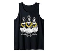 Duck Duckling Ducky Rap Old School Retro Streetwear de los años 80 y 90 Camiseta sin Mangas