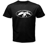 Duck Dynasty Duck Commander TV Show Men's White Black T-Tshirts Camisetas y Tops Size (Small)