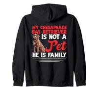 Duck Hunter Dog Dueño Familia Chesapeake Bay Retriever Sudadera con Capucha