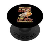 Duck Life'S Hits Let Them Hit Someone Else PopSockets PopGrip Adhesivo