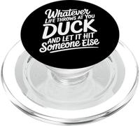 Duck Life'S Hits Let Them Hit Someone Else - PopSockets PopGrip para MagSafe