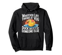 Duck Life'S Hits Let Them Hit Someone Else - Sudadera con Capucha