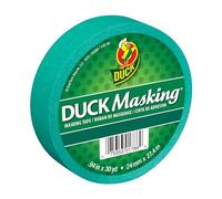 Duck Masking 240820 - Cinta adhesiva de color verde, 0,94 x 30 yardas