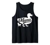 Duck Mom Art for Mom Mother Duckling Ducky Farmer Duck Mom Camiseta sin Mangas
