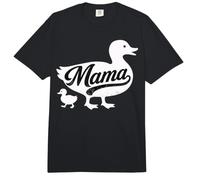 Duck Mom Art for Mom Mother Duckling Ducky Farmer Duck Mom Comfort Colors Adult Heavyweight T-Shirt