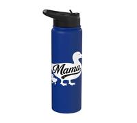 Duck Mom Art for Mom Mother Duckling Ducky Farmer Duck Mom Stainless Steel Insulated Water Bottle