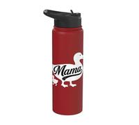 Duck Mom Art for Mom Mother Duckling Ducky Farmer Duck Mom Stainless Steel Insulated Water Bottle