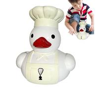 Duck Money Bank, Colorful Shelf Decorations, Resin Indoor Home Decor, 5,51 x 5,51 x 6,3 pulgadas Funny Duck Statue for Living Room, Bedroom and Coin Storage Display