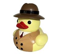 Duck Money Bank - Resin Colorful Decorative Statue, Funny Duck Coin Saver Figurine, Cute Shelf Ornament Home Decor Accent, Living Room Bedroom Desk Display Piece Accessory For Indoor Decoration