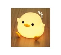 Duck Night Light for Kids, Baby Night Light with Touch Dimming Function, USB Rechargeable, Programmable Night Light