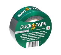 Duck Original - Cinta adhesiva Plata 50 mmx50 m para reparar, empaquetado y fijar