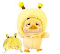 Duck Plush Hat, Cartoon Plush Doll Head Cover, Soft Dress-Up Head Clothes, Cómodo Headgear For Toy Accessories, Ensures Comfortable Wear While The Bright Colors Enhance Your Doll's Cuteness