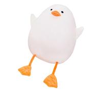 Duck Plush Pillow - 35cm Big White Duck Stuffed Hugging Doll | Soft Animals Throw Pillow For Accompany, Relaxing, Nappings, Cute Childrens For Christmas