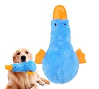 Duck Plush - Squeaky Plush Duck | Dog Chew Toys | Felpa de pato de animales rellenos | Pato Squeaky para perros | Resistente al desgaste de mascotas pequeñas mascotas juguetes para masticar perros