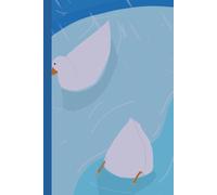 Duck Pond Notebook Hardcover Version: 9 x 7 | Composition Notebook | Wide Ruled | 100 Pages | Notes