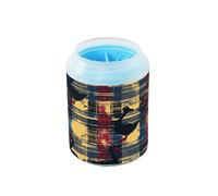 Duck Preppy Art Plaids - Cepillo limpiador de patas reutilizable de silicona, suministros y accesorios para perros medianos a grandes