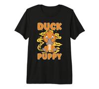 Duck Puppy Australian Wildlife Duck Billed Animals Ornitorrinco Camiseta Premium