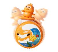 Duck Push Toy Kidd, Pull-Back Toy, Interactive Play Car Functionality Encourages Walking Safe and Durable, Push & Pull Baby Toys for Girl Boy Ages 3 + 2.76x1.97x3.94inches