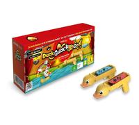 Maxx Tech Duck, Quack, Shoot! Kit for Switch 2&1- Includes Downloadable Switch Code in Box game plus 2 Quacking Themed Duck Blasters! Compatible with Nintendo Switch 2 & 1! For All Joy-Cons!