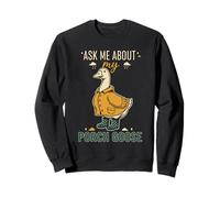 Duck Rain Boots Funny Impermeable Humor del Tiempo Sudadera