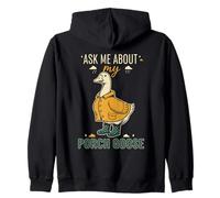 Duck Rain Boots Funny Impermeable Humor del Tiempo Sudadera con Capucha