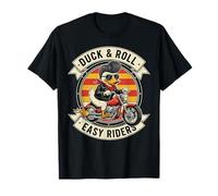 Duck & Roll Easy Riders Rock and Roll Outfit 50s Camiseta