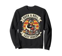 Duck & Roll Easy Riders Rock and Roll Outfit 50s Sudadera