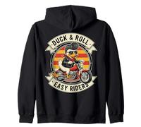 Duck & Roll Easy Riders Rock and Roll Outfit 50s Sudadera con Capucha
