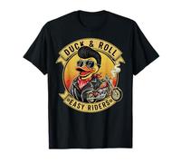 Duck & Roll Easy Riders Rock and Roll Outfit Vibe Camiseta