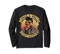 Duck & Roll Easy Riders Rock and Roll Outfit Vibe Manga Larga