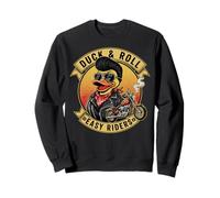 Duck & Roll Easy Riders Rock and Roll Outfit Vibe Sudadera