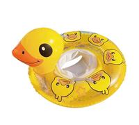 Duck Shape Inflatables Pool Ring with Safety Handles - Premium Heavy-Duty PVC Beach Float | Leak-Proof Kids Swimming Tube For Backyard Parties, Lakes, Travel, Outdoor Water Toys