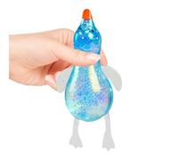 Duck Squeeze Toy - Duck Toy Stress Reliever, Ducks Sensory Relaxation Ballduck Toys Fidget Stress Reliever, 17x5.6x4.2cm Large Size + 135g Weighted Feel, Thermoplastic Rubber- For Teens & Adults