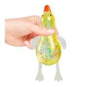 Duck Squishy Toy, Slow Rising Fidget, 6.69x2.2x1.65 Inches Sensory Ball with Soft Texture, Cute Stress Relief Toy, Handheld Squeeze Toys with Animal Design, Novelty Fidget Ball for Teens and Offices