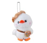 Duck Stuffed Animal - Cute Plush Bag Charm, Soft Keychain Decoration