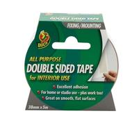 Duck Tape Doble Cara Interior Multiuso Cinta Fijación & Montaje 38mm X 5m