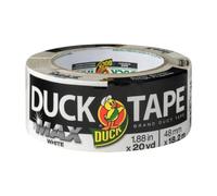 Duck Tape Max Strength White 48 mm x 18,2 m, alta resistencia, resistente, Gaffa y cinta adhesiva