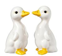 Duck Toilet Bolt Covers Decorative Toilet Screw Cover Caps, Set of 2 Ceramic Toilet Floor Bolt Caps, Cute Bathroom Decor Accessories, Easy Install