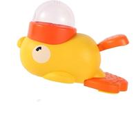 Duck Treat Dispenser, Duck Dog Treat Dispenser, 2-in-1 Dog Interactive Slow Feeder Puzzle Toy, Reduces Bloating Boredom, Shape Slow Feeder Toy (Yellow)