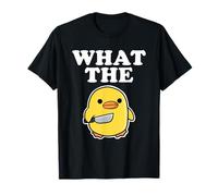 Duck with Knife What The Duck Camiseta