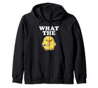 Duck with Knife What The Duck Sudadera con Capucha