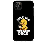 Duck You You Ducking Duck I Love Duck Lover Pato de Goma Grosero Carcasa para iPhone 11 Pro MAX