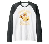 Duckaholic Addicted To Quack Waterfowl Puns |||- Camiseta Manga Raglan