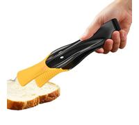 Duckbill Silicone Kitchen Tongs | Heat-Resistant Food Clip | 18.4cm Cooking Tongs For Grilling, Frying, Baking, BBQ And Steak | Non-Slip, Anti-Scald, Durable And Versatile