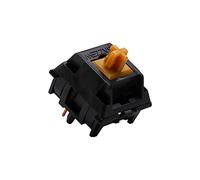 DucKey Gazzew Boba Black U4T Switch, Thocky Tactile 62g 68g 5Pin Switches For Personalización Teclado Mecánico For Juegos (Color : 62g, Size : 70PCS)