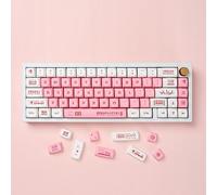 DucKey Juego De Teclas De Evangelion, PBT Dye-Sub MA Profile Japanese Anime EVA Keycap para Teclado Mecánico Personalizado (Color : 08)